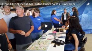 Slaton Airport had an excellent turnout to support the Police Vest program.